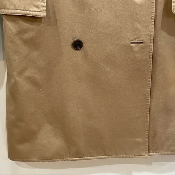 Ines de la Fressange Trenchcoat, Tan, Size XS